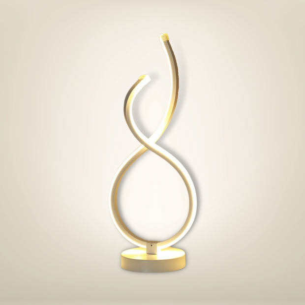Lampe de chevet blanche design signifini chaude pvc