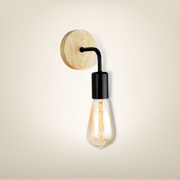Lampe de chevet noire industrielle métal
