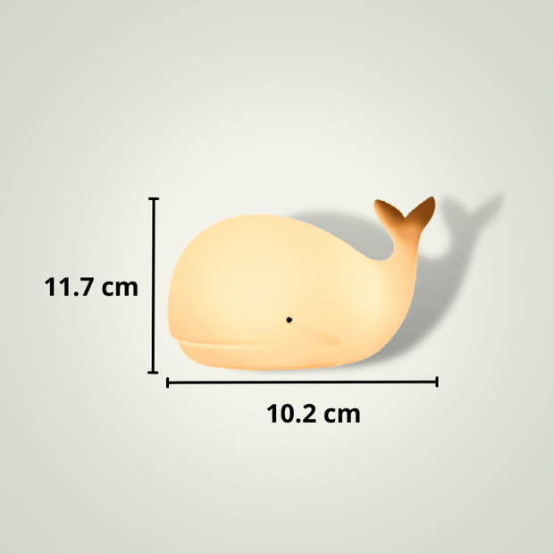 Lampe de chevet Baleine | Enfant Silicone