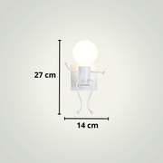 Lampe de chevet Blanche Design | Lightman 1 Métal