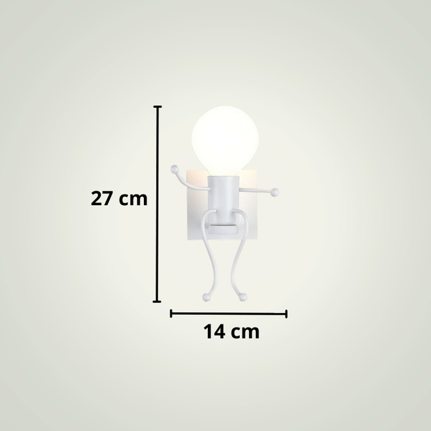 Lampe de chevet Blanche Design | Lightman 1 Métal