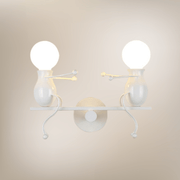 Lampe de chevet Blanche Design | Lightman 4 Métal