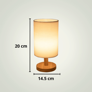 Lampe de chevet Bois Naturel Bois clair