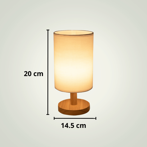 Lampe de chevet Bois Naturel Bois clair