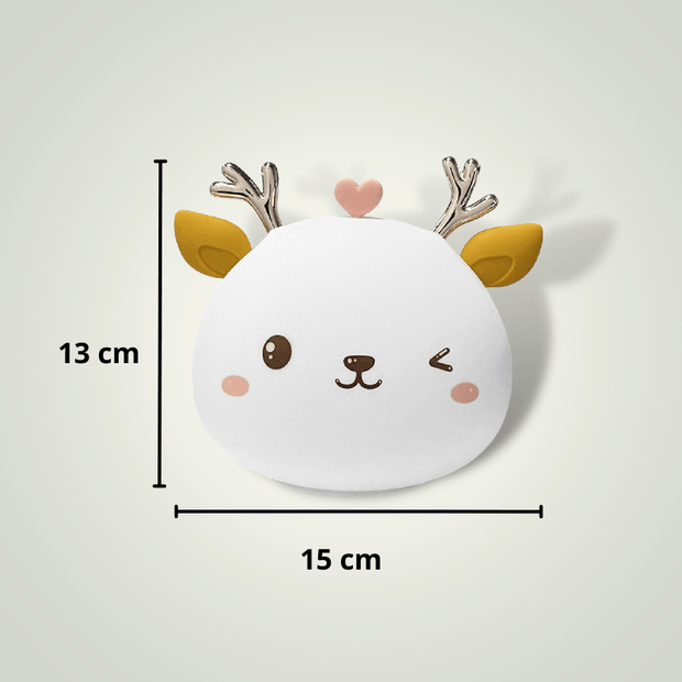 Lampe de chevet Cerf | Enfant Silicone