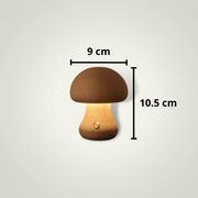 Lampe de chevet Champignon | Petite Large | Bois Clair Bois clair