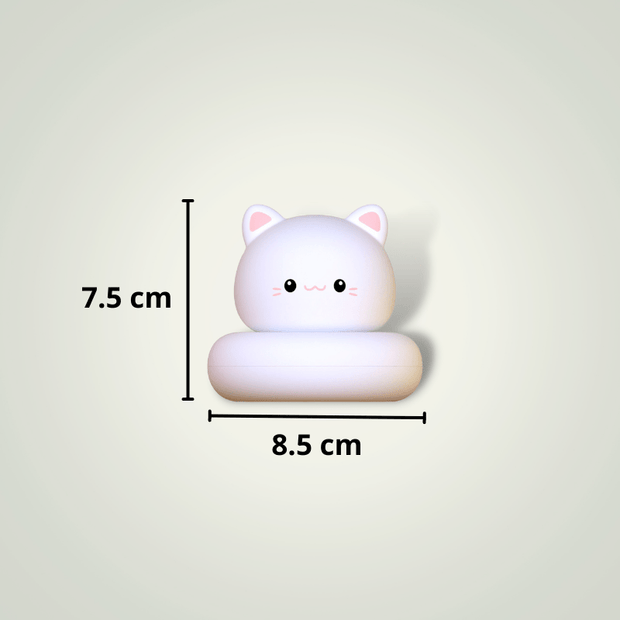 Lampe de chevet Chat Silicone