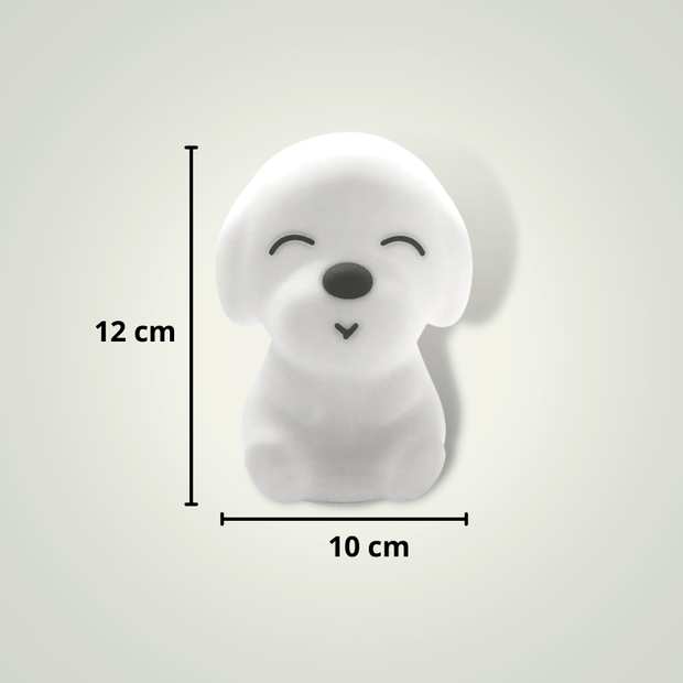 Lampe de chevet Chien Silicone