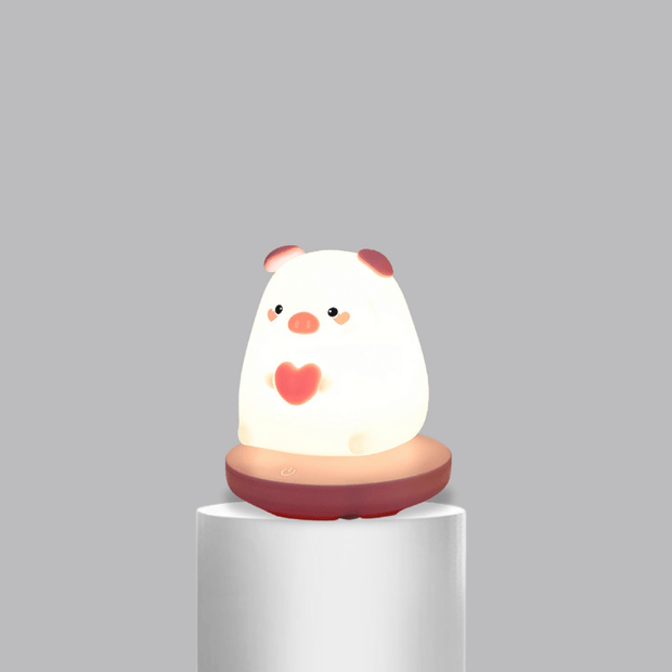 Lampe de chevet Cochon Silicone