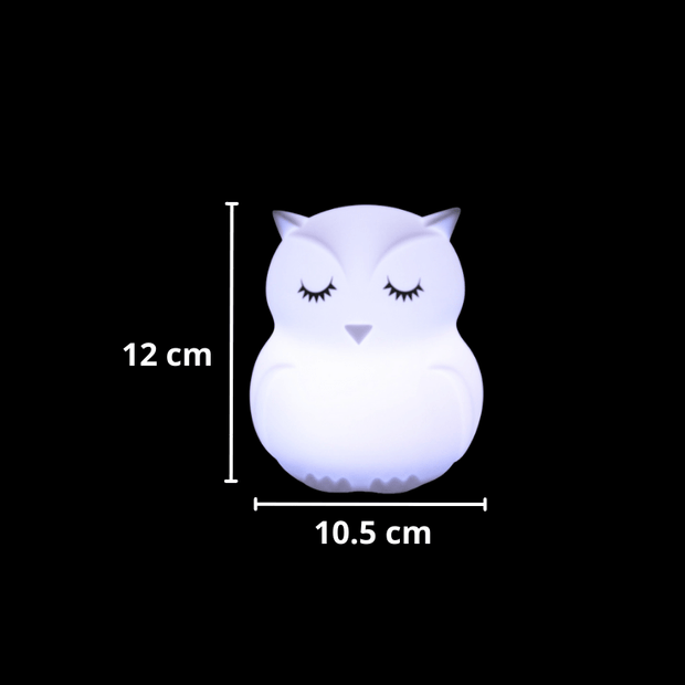 Lampe de chevet Hibou | RGB Silicone