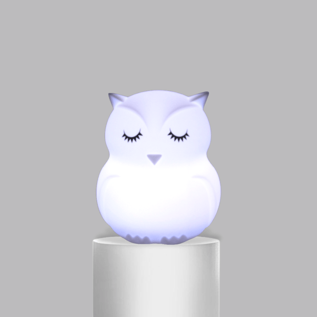 Lampe de chevet Hibou | RGB Silicone