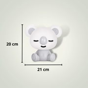 Lampe de chevet Koala | Grise ABS