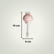 Lampe de chevet Lapin | USB Silicone