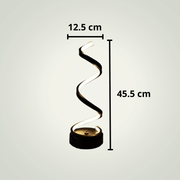 Lampe de chevet Led Design | Infino | Noire PVC
