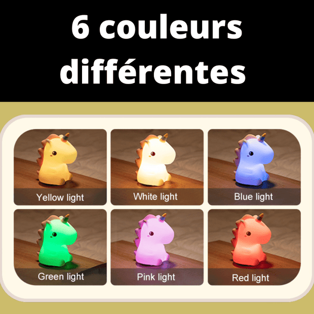 Lampe de chevet licorne | Lumicorn Silicone
