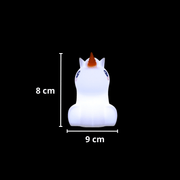 Lampe de chevet Licorne | RGB Silicone