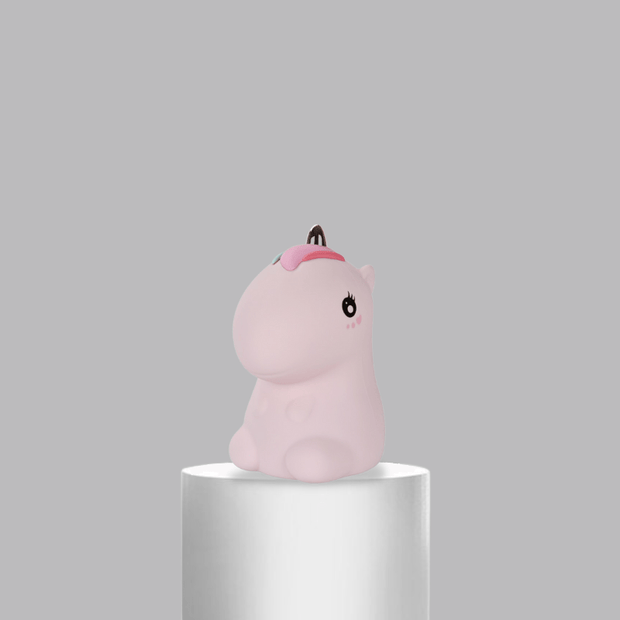 Lampe de chevet Licorne | Rose Silicone
