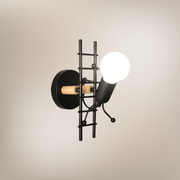 Lampe de chevet Noire Design | Lightman 3 Métal