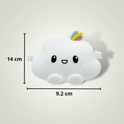 Lampe de chevet nuage | Le nuage brillant Silicone