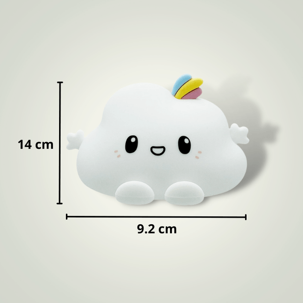 Lampe de chevet nuage | Le nuage brillant Silicone