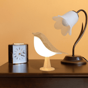 Lampe de chevet Oiseau | Bois clair Bois clair