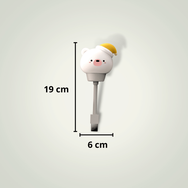 Lampe de chevet Ours | USB Silicone