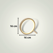 Lampe de chevet Ronde | 16cm | Blanche PVC