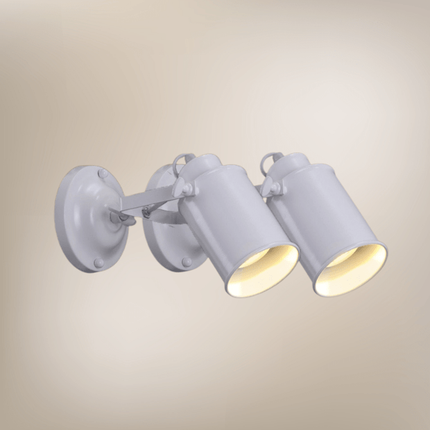 Lampe de chevet Style Ancien | Deux | Blanche Métal