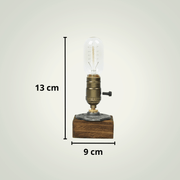 Lampe de chevet Vintage Industrielle Métal