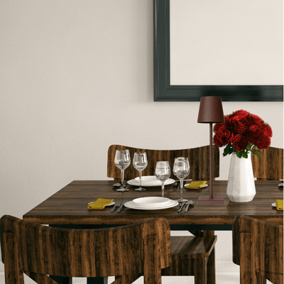 Lampe de table Sans fil Restaurant | Brune Aluminium