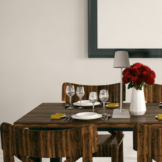 Lampe de table Sans fil Restaurant | Kaki Aluminium